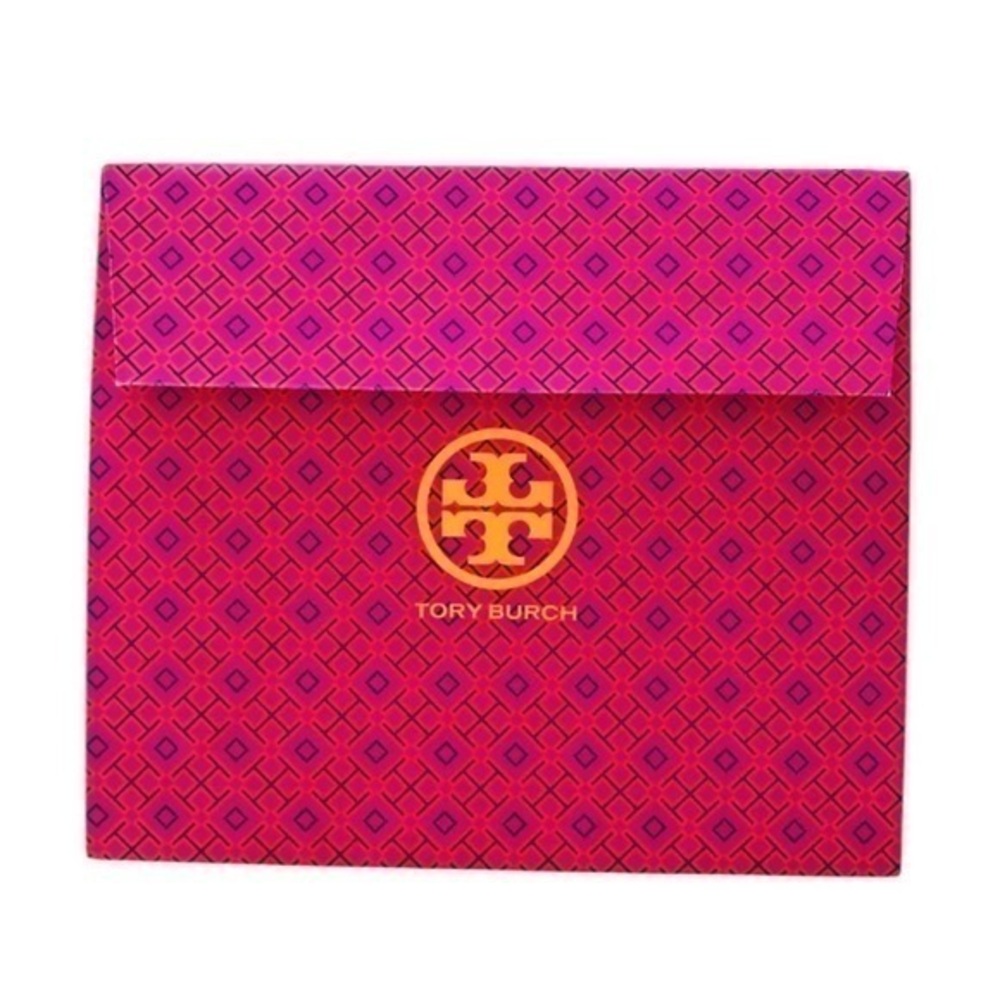 Tory Burch Purple & Orange Gift Bag